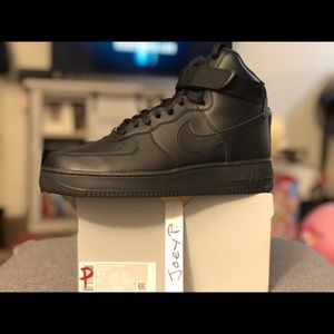 Nike Air Force 1 High ‘07 Mens Sz 9.5 Triple Black